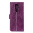 For Motorola Moto G9 / G9 Play / E7 Plus / Lenovo K12 Note Retro Crazy Horse Texture Horizontal Flip Leather Case with Holder & Card Slots & Photo Frame & Wallet(Purple) - 3