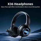ONIKUMA X36 Abyss Lamp Effect 40mm Custom Drive Unit Game Headphones(Black) - 2