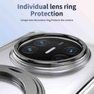For Huawei Mate X5 Integrated Ice-feel High-transparency 360-Degree Rotating Stand MagSafe Folding Phone Case(Black) - 3