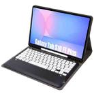 For Samsung Galaxy Tab S10 FE+ A820B Pen Slot Detachable Bluetooth Keyboard Leather Tablet Case(Black+White) - 3