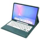 For Samsung Galaxy Tab S10 FE+ A820B Pen Slot Detachable Bluetooth Keyboard Leather Tablet Case(Dark Green) - 3