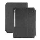 For Samsung Galaxy Tab S10 Ultra / S9 Ultra / S8 Ultra P910 Magnetic Bluetooth Keyboard Leather Tablet Case(Black) - 2
