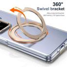 For Honor Magic Vs3 Integrated Ice-feel High-transparency 360-Degree Rotating Stand MagSafe Folding Phone Case(Desert Gold) - 2