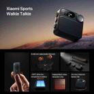 Original Xiaomi Sports Walkie Talkie, Support 5000km Intercom Distance(Black) - 2