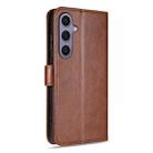 For Samsung Galaxy S23 FE 5G AZNS Sheepskin Texture Flip Leather Phone Case(Brown) - 3