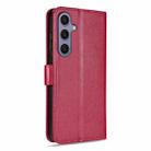 For Samsung Galaxy S23 FE 5G AZNS Sheepskin Texture Flip Leather Phone Case(Red) - 3