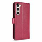 For Samsung Galaxy S23+ 5G AZNS Sheepskin Texture Flip Leather Phone Case(Red) - 3