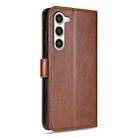 For Samsung Galaxy S23 5G AZNS Sheepskin Texture Flip Leather Phone Case(Brown) - 3