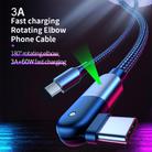 FXCTL-WYA0G 60W 3A USB-C / Type-C to Type-C 180 Degree Rotating Elbow Fast Charging Cable, Length:2m(Grey) - 8