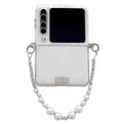 For Huawei Pura X TPU Side Buckle Glitter Portable Style Phone Case(Transparent) - 1