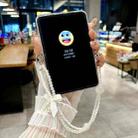 For Huawei Pura X TPU Side Buckle Bead Bracelet Portable Phone Case(Transparent) - 3