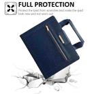 For iPad Air 11 2025 / 2024 Zipper Handle Retro Smart Leather Tablet Case(Royal Blue) - 2