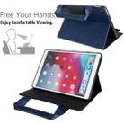 For iPad 10.2 2021 / 2020 / 2019 Zipper Handle Retro Smart Leather Tablet Case(Royal Blue) - 3
