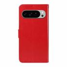 For Google Pixel 10 Pro XL 5G Global Cat and Bee Embossed Flip Leather Phone Case(Red) - 3