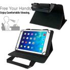 10 inch Zipper Handle Retro Leather Tablet Case(Black) - 3