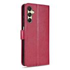 For Samsung Galaxy A15 AZNS Sheepskin Texture Flip Leather Phone Case(Red) - 3