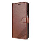 For Samsung Galaxy A16 5G AZNS Sheepskin Texture Flip Leather Phone Case(Brown) - 2