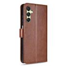 For Samsung Galaxy A16 5G AZNS Sheepskin Texture Flip Leather Phone Case(Brown) - 3