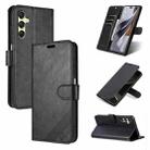 For Samsung Galaxy A16 5G AZNS Sheepskin Texture Flip Leather Phone Case(Black) - 1