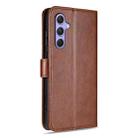 For Samsung Galaxy A35 5G AZNS Sheepskin Texture Flip Leather Phone Case(Brown) - 3