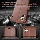 For Samsung Galaxy A07 4G AZNS Sheepskin Texture Flip Leather Phone Case(Brown) - 4