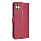 For Samsung Galaxy A07 4G AZNS Sheepskin Texture Flip Leather Phone Case(Red) - 5