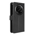 For OPPO Find N5 Diamond Texture Leather Phone Case(Black) - 3