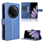 For OPPO Find N5 Diamond Texture Leather Phone Case(Blue) - 1