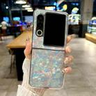 For ZTE nubia Flip2 Pearlescent Shell Texture Phone Case(Colored Glaze) - 2