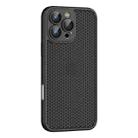 For iPhone 16 Pro Max Cooling Skin Feel PC Phone Case with Lens Film(Black) - 1