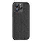 For iPhone 11 Pro Max Cooling Skin Feel PC Phone Case with Lens Film(Black) - 1