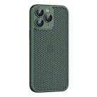 For iPhone 11 Pro Max Cooling Skin Feel PC Phone Case with Lens Film(Alpine Green) - 1