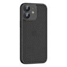 For iPhone 11 Cooling Skin Feel PC Phone Case with Lens Film(Black) - 1