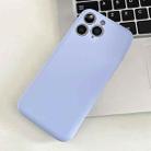 For iPhone 11 Pro Max Fine Hole Insert Card Slot TPU Phone Case(Purple) - 1