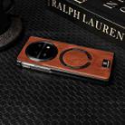 For OPPO Find N5 Crazy Horse Pattern MagSafe Magnetic Phone Case(Coffee) - 3