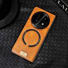 For OPPO Find N5 Crazy Horse Pattern MagSafe Magnetic Phone Case(Brown) - 2