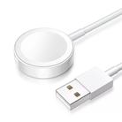 For Apple Watch Series xDfind Magnetic Fast Charger Charging Cable, USB-A Port, Length: 1m(White) - 2