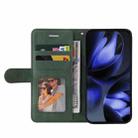 For Google Pixel 10 5G / 10 Pro 5G Global Dual-color Splicing Flip Leather Phone Case(Green) - 3