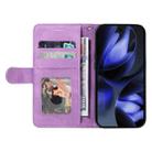 For Google Pixel 10 5G / 10 Pro 5G Global Dual-color Splicing Flip Leather Phone Case(Purple) - 3