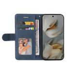For Google Pixel 10 Pro XL 5G Global Dual-color Splicing Flip Leather Phone Case(Blue) - 3