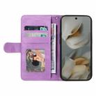 For Google Pixel 10 Pro XL 5G Global Dual-color Splicing Flip Leather Phone Case(Purple) - 3