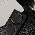 For vivo X Fold3 Crazy Horse Pattern MagSafe Magnetic Phone Case(Coffee) - 3
