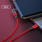 FXCTL-WY09 100W 5A USB-C / Type-C to Type-C 180 Degree Rotating Elbow Fast Charging Cable, Length:1.2m(Red) - 2