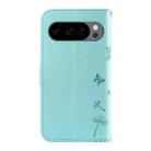 For Google Pixel 10 5G / 10 Pro 5G Global Dandelion Embossed Pattern Flip Leather Phone Case(Green) - 3