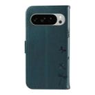 For Google Pixel 10 Pro XL 5G Global Dandelion Embossed Pattern Flip Leather Phone Case(Blue) - 3