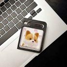 For Huawei Pura X Crazy Horse Pattern Two-Stage Phone Case(Black) - 3