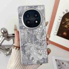 For OPPO Find N5 Embroidery Style Full Coverage Phone Case(Grey) - 2