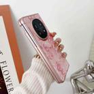 For OPPO Find N5 Embroidery Style Full Coverage Phone Case(Orange) - 3