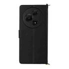 For TCL 60 NxtPaper Multifunctional 6-Card Slots Leather Phone Case with Wrist Strap(Black) - 3