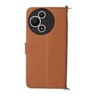 For TCL 60 SE NxtPaper 5G Multifunctional 6-Card Slots Leather Phone Case with Wrist Strap(Brown) - 3